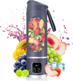 شیکر و اسموتی ساز شارژی HS-860 اورجینال | مخلوط کن 12 تیغه برقی قابل حمل برای اسموتی و پروتئین شیک