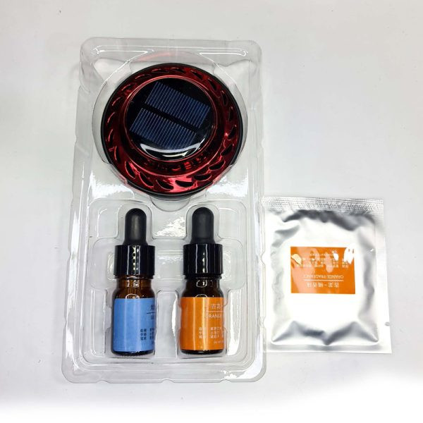 خوشبو کننده خورشیدی ماشین JIN GE مدل JG-009 (پخش عطر چرخان)