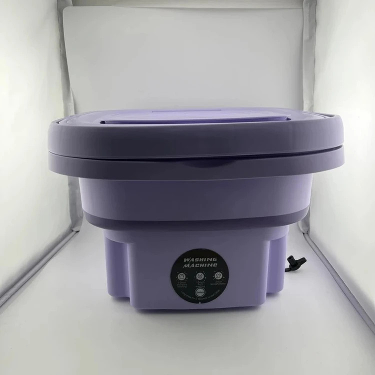 لباسشویی مینی واش تاشو مسافرتی سیلیکونی اورجینال مدل MLSC-01 / دارای شیر تخلیه